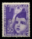 Италия 1937 г. • Mi# 564 • 50 c. • Программа заботы о детях • MH OG VF ( кат.- €5 )