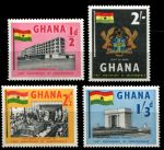 Гана 1958 г. • Gb# 185-8 • ½ d. - 2 sh. • 1-я годовщина независимости • полн.серия • MNH OG VF