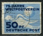 ГДР 1949 г. • Mi# 242 • 50 pf. • 75-летие Всемирного Почтового Союза(UPU) • Used F-VF ( кат. - €24 )