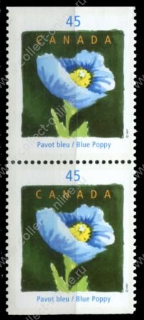 Канада 1997 г. • SC# 1638 • 45 c. • цветы • голубой мак • пара • MNH OG VF