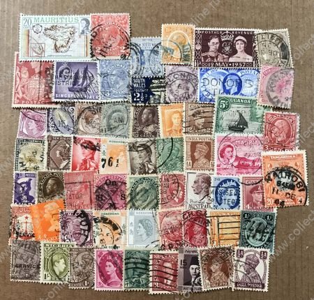 Британское Содружество и колонии • 58 разных старых марок • Used F-VF