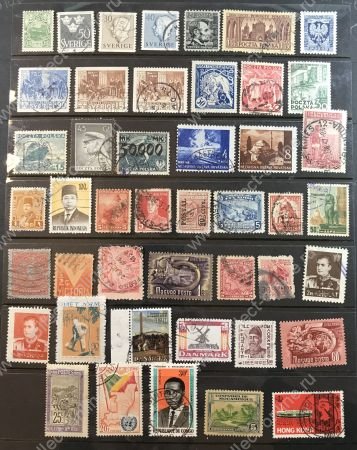 40+ старых, разных, иностранных марок • Used VF