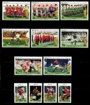 Гренадины Сент-Винсента • Бекия 1986 г. • SC# 218-229 • 1 c. - $6 • Футбол, Чемпионат мира, Мексика • полн. серия • MNH OG XF