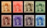 Египет 1937-1944 гг. • SC# 206..215 • 1 .. 20 m. • король Фарук(детский портрет) • стандарт ( 8 марок ) • MH OG VF