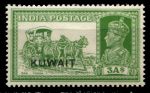 Кувейт 1939 г. • Gb# 41 • 3 a. • Георг V • осн. выпуск • надпечатка • повозка • MLH OG VF ( кат.- £ 15 )
