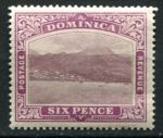 Доминика 1908-1920 гг. • Gb# 52 • 6 d. • вид столицы Розо с моря • MNH OG XF ( кат.- £10+ )