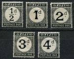 Фиджи 1918 г. • Gb# D6-9 • ½ - 4 d. • доплатные марки • полн. серия • MH OG VF ( кат.- £ 25 )