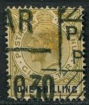 Гибралтар 1925-1932 гг. • Gb# 102 • 1 sh. • Георг V • стандарт • Used VF ( кат. - £40 )