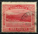 Доминика 1908-1920 гг. • Gb# 48 • 1 d. • вид столицы Розо с моря • Used VF