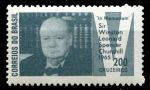 Бразилия 1965 г. • SC# 1005 • 200 cr. • Сэр Уинстон Черчилль (памятный выпуск) • MNH OG XF