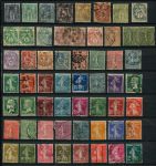 Франция 1877-1934 гг. • лот 55 разных, старинных марок (стандарты) • Used F-VF