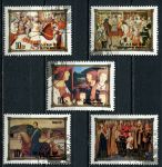КНДР 1984 г. • SC# 2438-46 • 10 ch.(5) • Европейские монархи • ( 5 марок ) • Used(ФГ) VF
