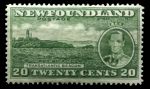 Ньюфаундленд 1937 г. • Gb# 264 • 20 c. • Коронация Георга VI (доп. выпуск) • мыс Рейс • перф: 14 • MH OG VF ( кат.- £ 11 )