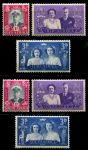 Южная Африка 1947 г. • Gb# 111-3 • 1 - 3 d. • Королевский визит • полн. серия • MNH OG VF*