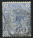 Великобритания 1880-1883 гг. • Gb# 157 pl. 23 • 2 ½ d. • Королева Виктория • стандарт • Used VF ( кат.- £ 35 )