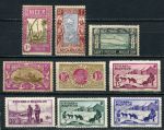 Французские колонии и территории XX век • лот 9 разных старых марок • MNG VF