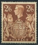 Великобритания 1939-1948 гг. • Gb# 476 • 2s.6d. • Георг VI • стандарт • MNG F-VF ( кат.- £ 95- )