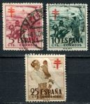 Испания 1951 г. • Mi# ZS 55-7 • 5 - 25 c. • Кампания против туберкулёза • дети • благотворительный выпуск • полн. серия • Used VF