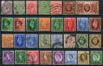 Великобритания 1881-1963 гг. • от Виктории до Елизаветы II • 30 марок • Used F-VF