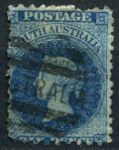 Южная Австралия 1870-1871 гг. • GB# 96 • 6 d. • Королева Виктория • стандарт • Used F- ( кат. - £17 )