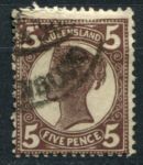 Квинсленд 1897-1908 гг. • Gb# 246 • 5 d. • Королева Виктория • стандарт • Used VF ( кат. - £3 )
